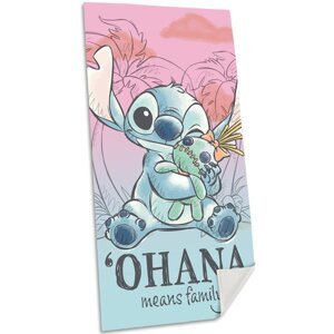 Osuška Stitch Ohana (Disney), cotton