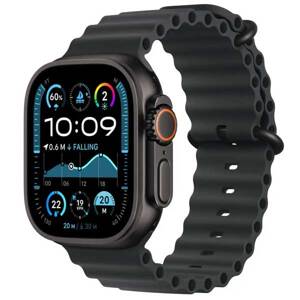 Apple Watch Ultra 2 GPS + Cellular 49mm Black Titanium Case with Black Ocean Band MX4P3CSA