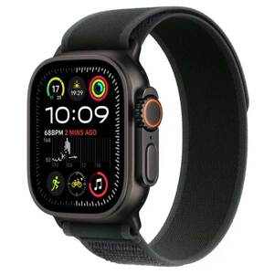 Apple Watch Ultra 2 GPS + Cellular 49mm Black Titanium Case with Black Trail Loop - SM MX4U3CSA