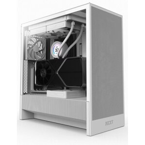 NZXT case H5 Flow, ATX, Compact Mid Tower, white CC-H52FW-01
