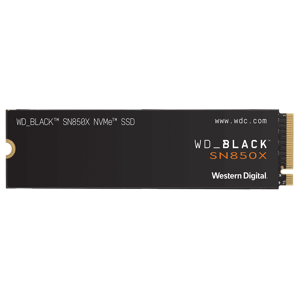WD Black SN850X SSD 8TB M.2 NVMe Gen4 72006600 MBps WDS800T2X0E
