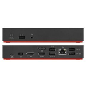 Lenovo ThinkPad USB-C Dock - 135W (2x DP, 1x HDMI, RJ45, 3x USB 3.1, 2x USB 2.0, adapter) 40B20135EU