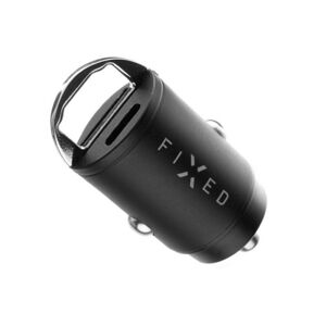 FIXED Autonabíjačka s USB-C a USB-A výstupom, PD30W - čierna FIXCC30M-CU-BK