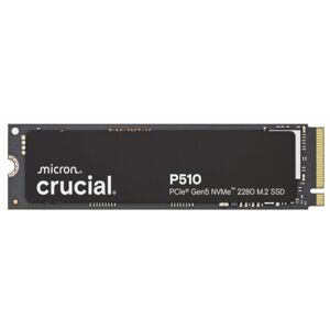 Crucial SSD P510 1TB M.2 NVMe Gen5 110009100 MBps CT1000P510SSD8