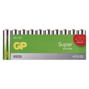 EMOS GP Alkalická batéria GP Super LR6 (AA) 20ks B0120L