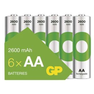 EMOS Nabíjacia batéria GP ReCyko 2600 (AA) 6 ks B2527V