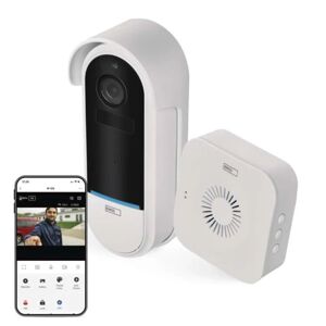 EMOS GoSmart Domový bezdrôtový batériový videozvonček IP-15S s WiFi H4032