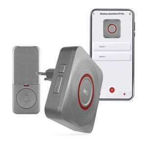 EMOS GoSmart Domový bezdrôtový zvonček P5735SS do zásuvky s WiFi P5735SS