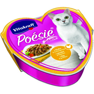VITAKRAFT POESIE SO STAVOU KURCA A ZELENINA 85 G, 2435318