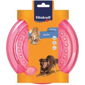 VITAKRAFT HRACKA GUMOVY DISK, 18 CM MIX FARIEB, 2314610