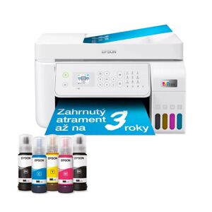 EPSON ECOTANK L5316 A4, COLOR MFP, FAX, ADF, USB, LAN, WIFI vystavený kus