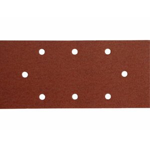 Brúsny papier na suchý zips 10ks, 8 otvorov, 93x190mm, P80
