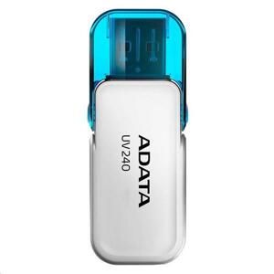 ADATA UV240 32GB USB WHITE (VHODNE PRE POTLAC), AUV240-32G-RWH