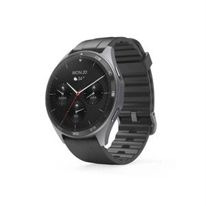 HAMA 178618 SMART HODINKY 7010, GPS, TELEFONOVANIE, AMOLED 1,43", VODE ODOL. IP68/3 ATM, ANTRACITE vystavený kus