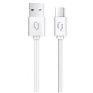 ALIGATOR DATOVY KABEL 2A, USB-C BIELY