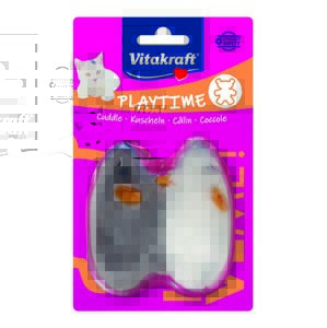 VITAKRAFT HRACKA 2 MYSI SO ZVUKOM, PLYS, CCA 9 CM, 2439886