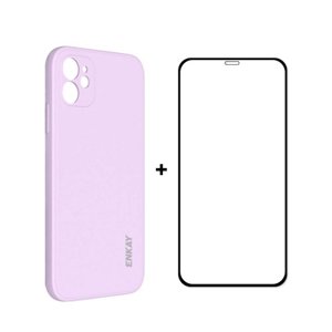 ENKAY 26300
ENKAY Obal + 3D sklo Apple iPhone 12 fialový