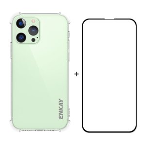 ENKAY 34181
ENKAY Priehľadný obal + 3D sklo Apple iPhone 13 Pro