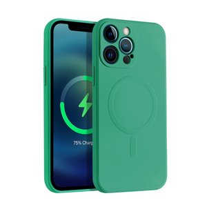 34320
RUBBER MAGSAFE Obal Apple iPhone 13 tmavozelený