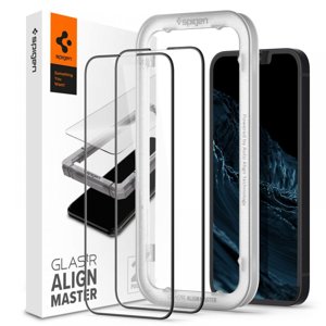 SPIGEN 34704
SPIGEN ALM FC 3D sklo Apple iPhone 14 Plus / iPhone 13 Pro Max čierne - 2 kusy