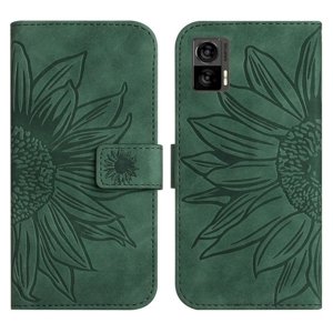 PROTEMIO 54090
ART SUNFLOWER Peňaženkové puzdro s remienkom Motorola Edge 30 Neo zelený