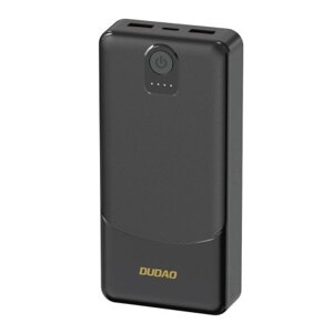 Dudao K10Pro Power Bank 20000mAh 2x USB 2.4A, čierny