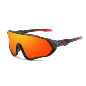 DUBERY Falcon 2 cyklistické okuliare, Red / Black
