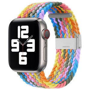 BStrap Nylon Braided remienok na Apple Watch 38/40/41mm, multicolor