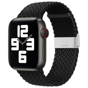 BStrap Nylon Braided remienok na Apple Watch 38/40/41mm, black