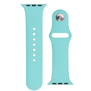 BStrap Silicone remienok na Apple Watch 38/40/41mm, light blue