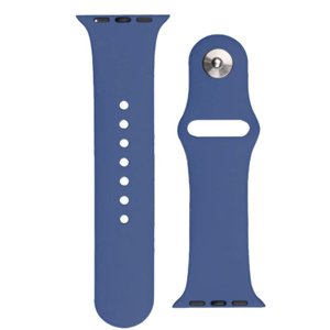 BStrap Silicone remienok na Apple Watch 38/40/41mm, blue
