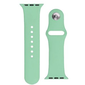 BStrap Silicone remienok na Apple Watch 42/44/45mm, light green