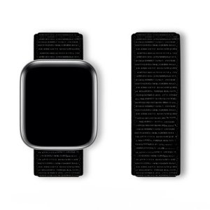 BStrap Sport Loop remienok na Apple Watch 42/44/45/49mm, black