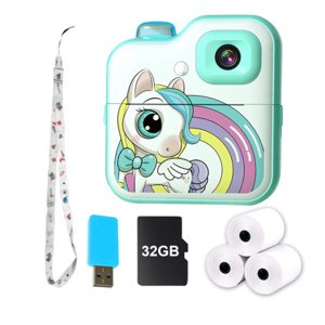 MG B2 detský instantný fotoaparát + 32GB karta, zelený