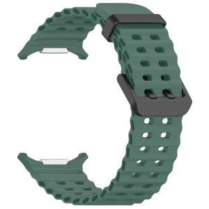 BStrap Silicone remienok na Samsung Galaxy Watch Ultra 47mm, green