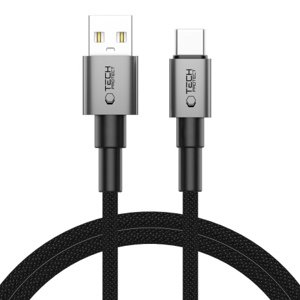 Tech-Protect Ultraboost DNA kábel USB / USB-C 15W / 3A 1m, šedý