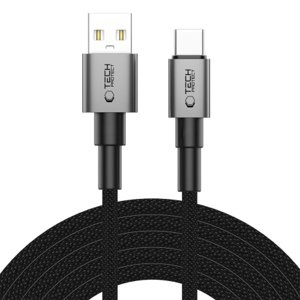 Tech-Protect Ultraboost DNA kábel USB / USB-C 15W / 3A 3m, šedý