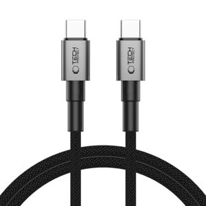 Tech-Protect Ultraboost DNA kábel USB-C / USB-C PD 60W / 3A 1m, šedý